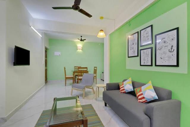 Luxury 2Bhk Apartment Near Calangute Baga Beach With Pool מראה חיצוני תמונה