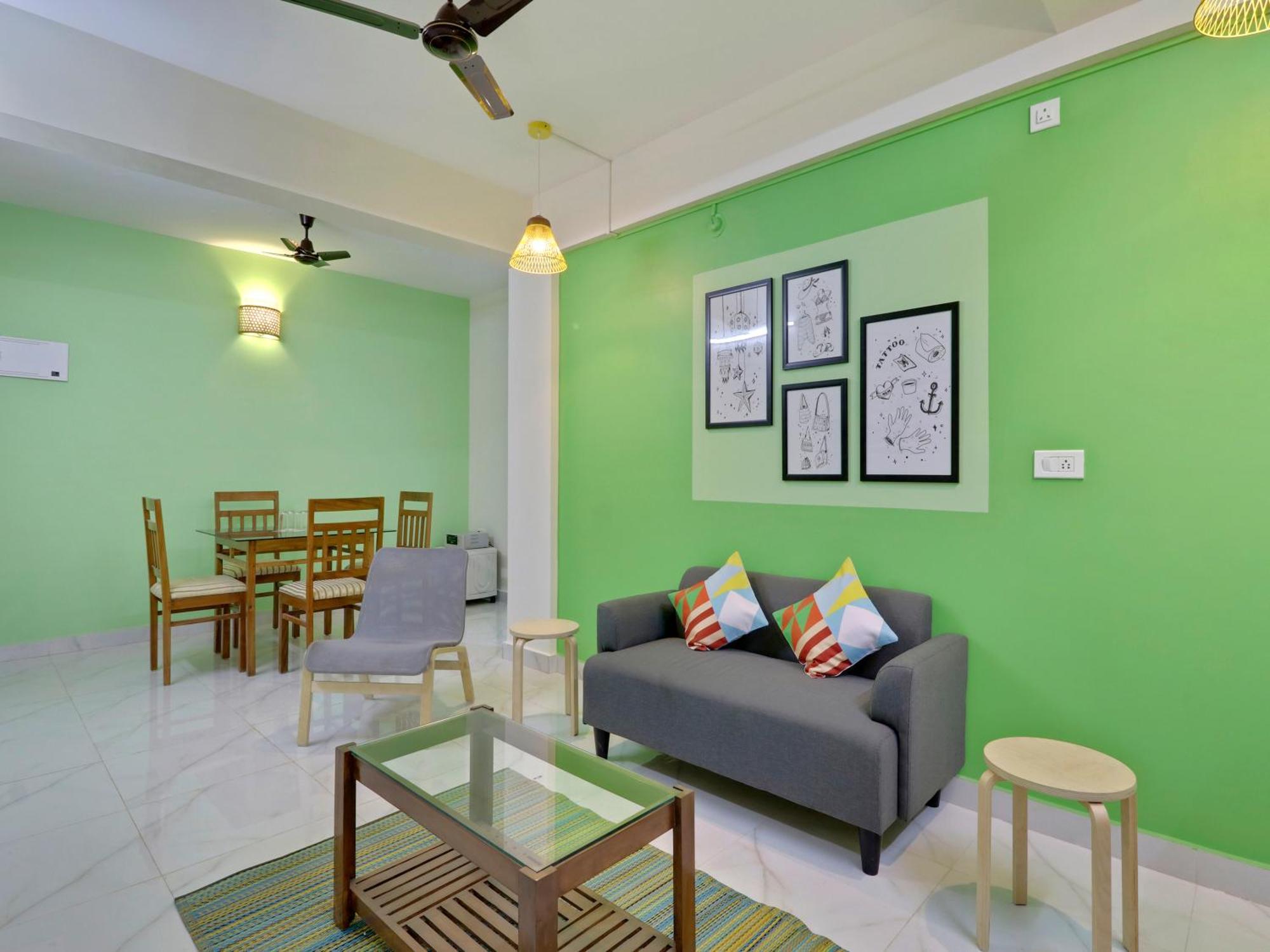 Luxury 2Bhk Apartment Near Calangute Baga Beach With Pool מראה חיצוני תמונה