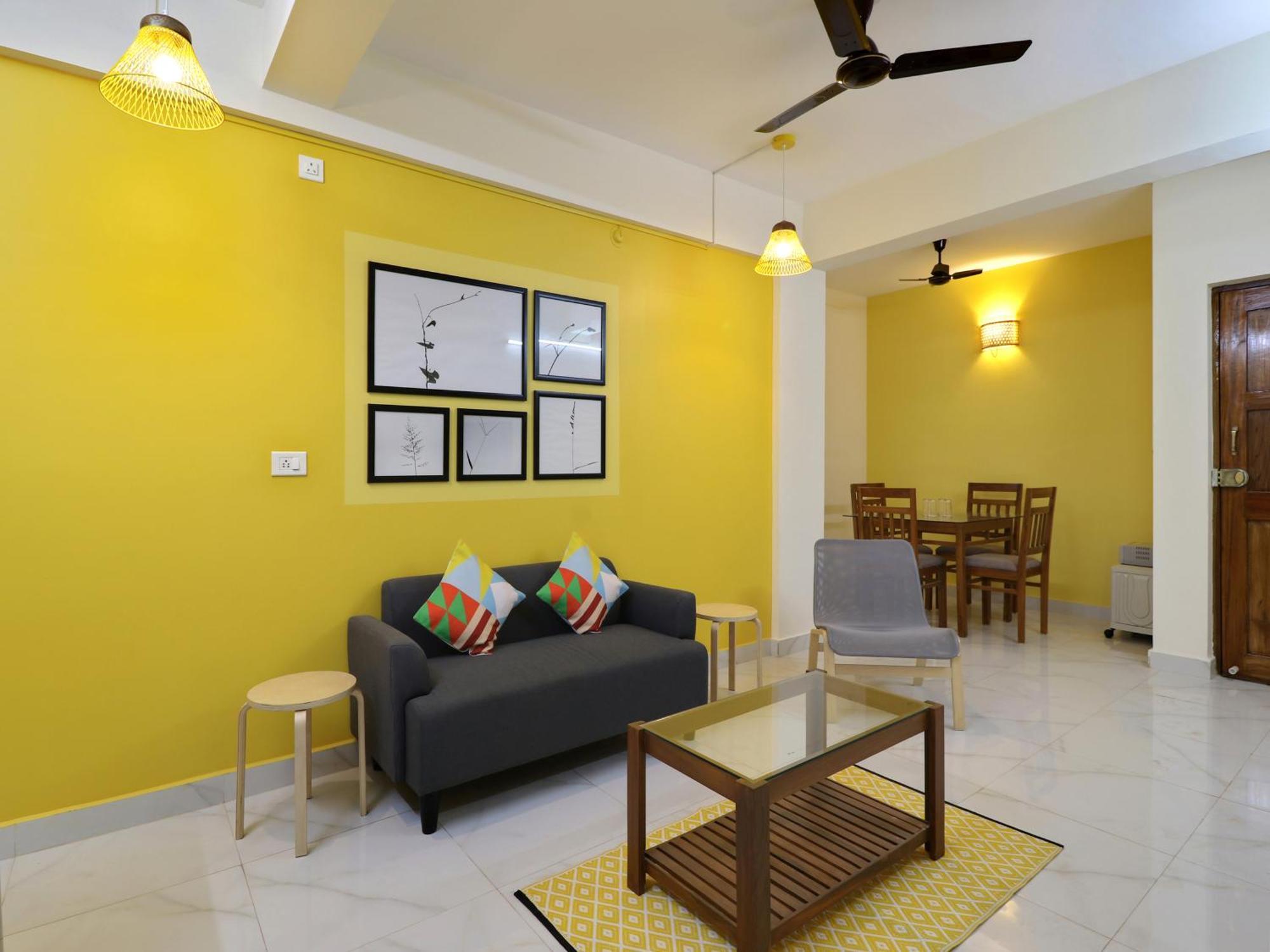 Luxury 2Bhk Apartment Near Calangute Baga Beach With Pool מראה חיצוני תמונה